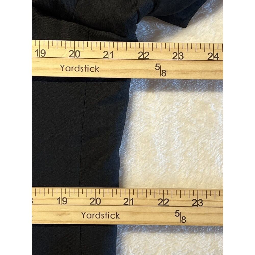 Canali 42R EU52 Mens Black Virgin Wool 3 Button Blazer Sport Coat Jacket - Picture 11 of 14